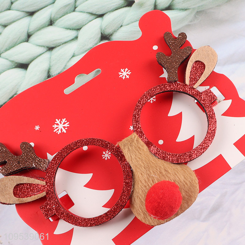 New Arrival Christmas Party Glasses Reindeer Glasses