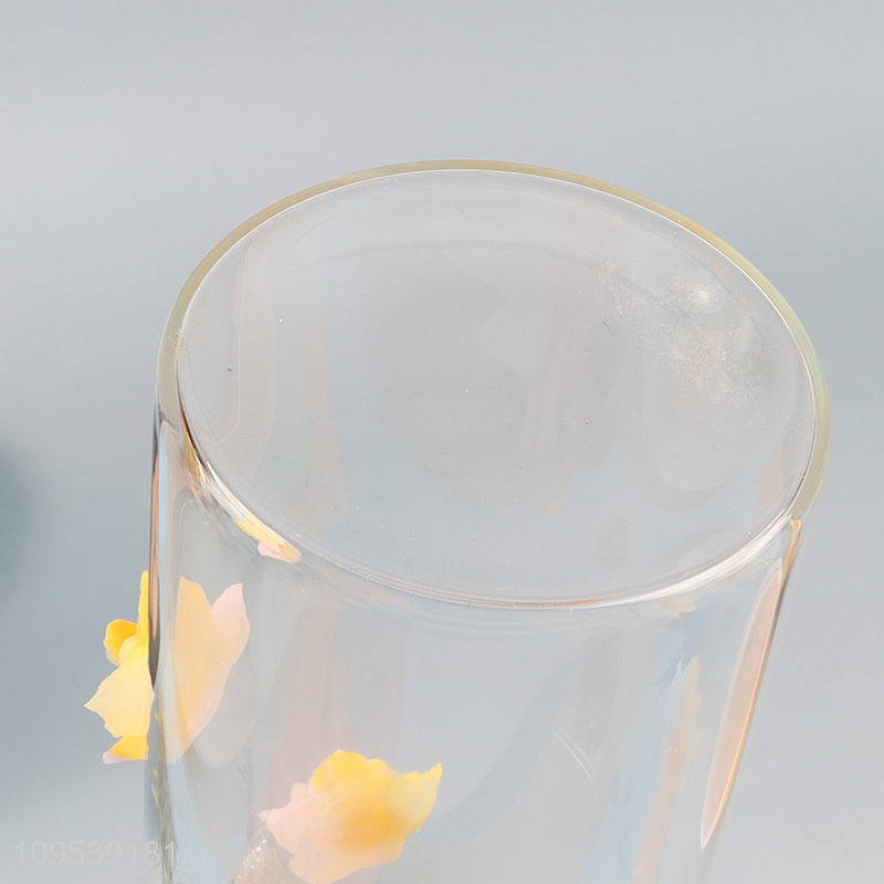 China wholesale kitchen glass water jug with handle