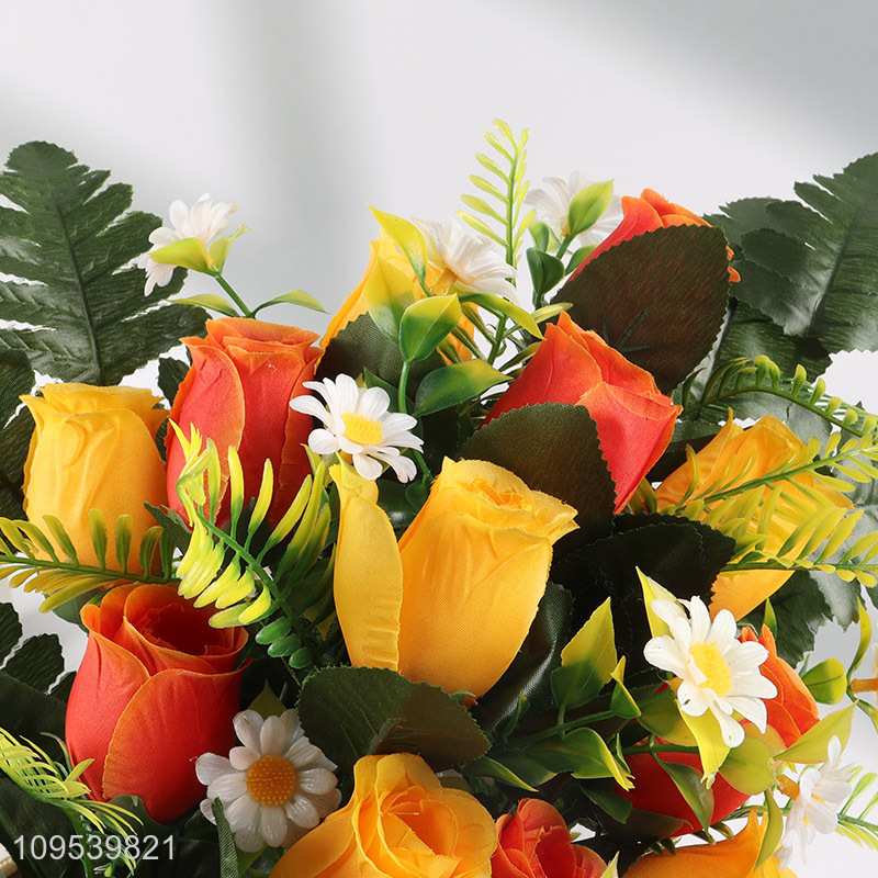 Popular Table Decoration 12 Heads Artificial Flower
