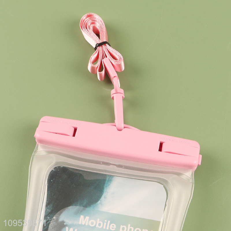 China products multicolor swimming waterproof mobile phone bag