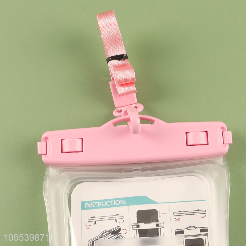 China products multicolor swimming waterproof mobile phone bag