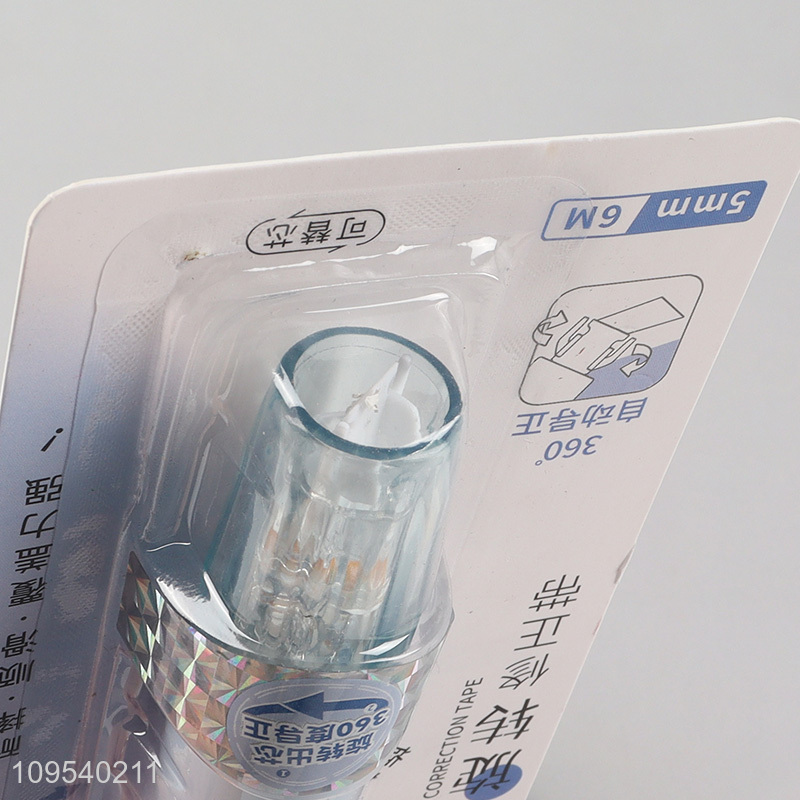 Factory supply 6m rotating stationery correction tape