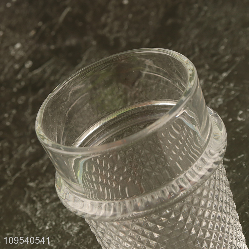 Top quality glass water cup drinking cup for sale