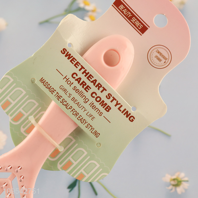 Best sale heart hair comb hair brush
