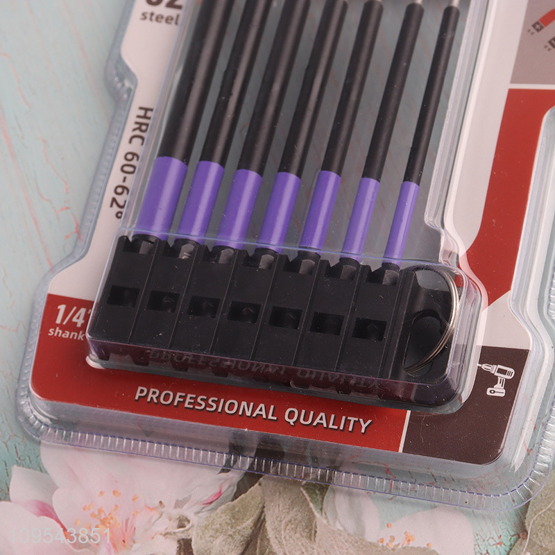 Hot sale 7pcs steel screwdriver bit set