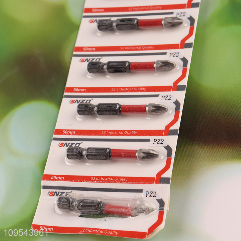 China wholesale steel screwdriver bit set