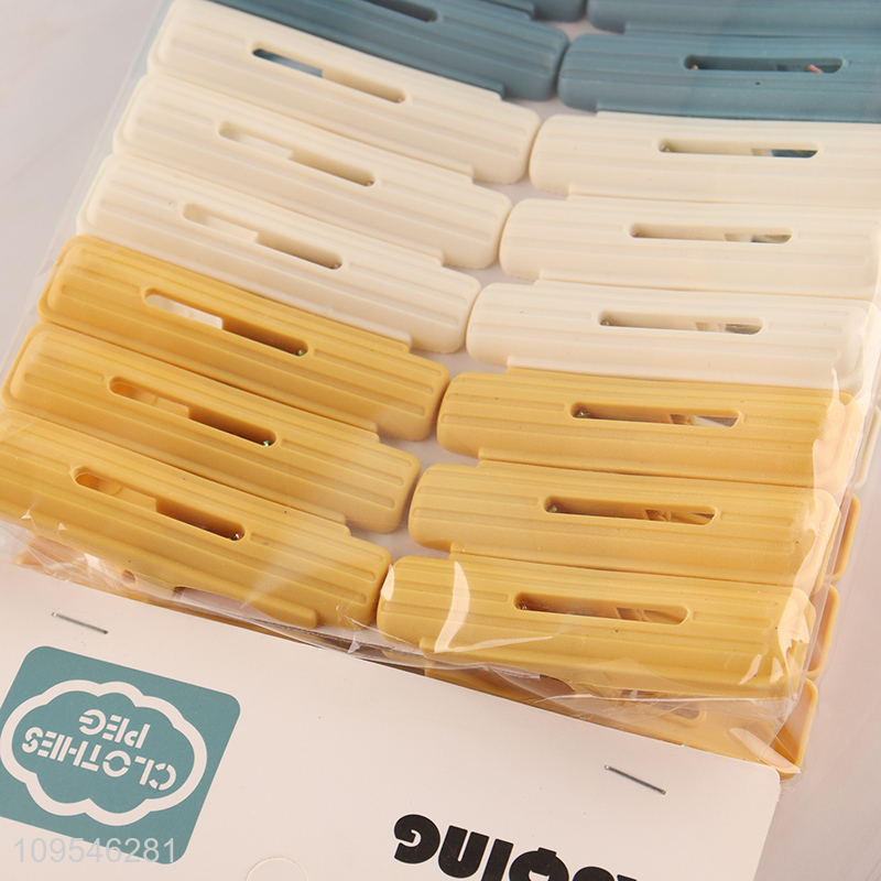 New style windproof clothes pegs laundry clips set for sale