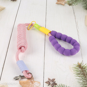 Hot selling sponge handle pet leash for outdoor